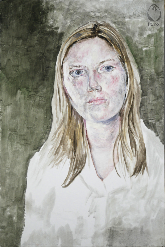 oil on canvas - olio su tela di Piro